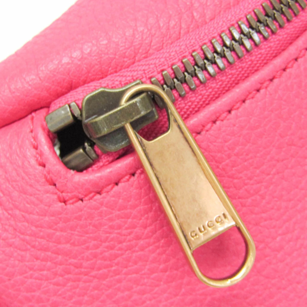 GUCCI Pink Leather Fanny Pack - Picture 9 of 15